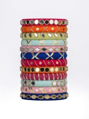 Handmade bangels in multi color