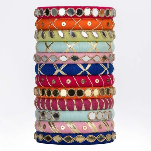 Handmade bangels in multi color